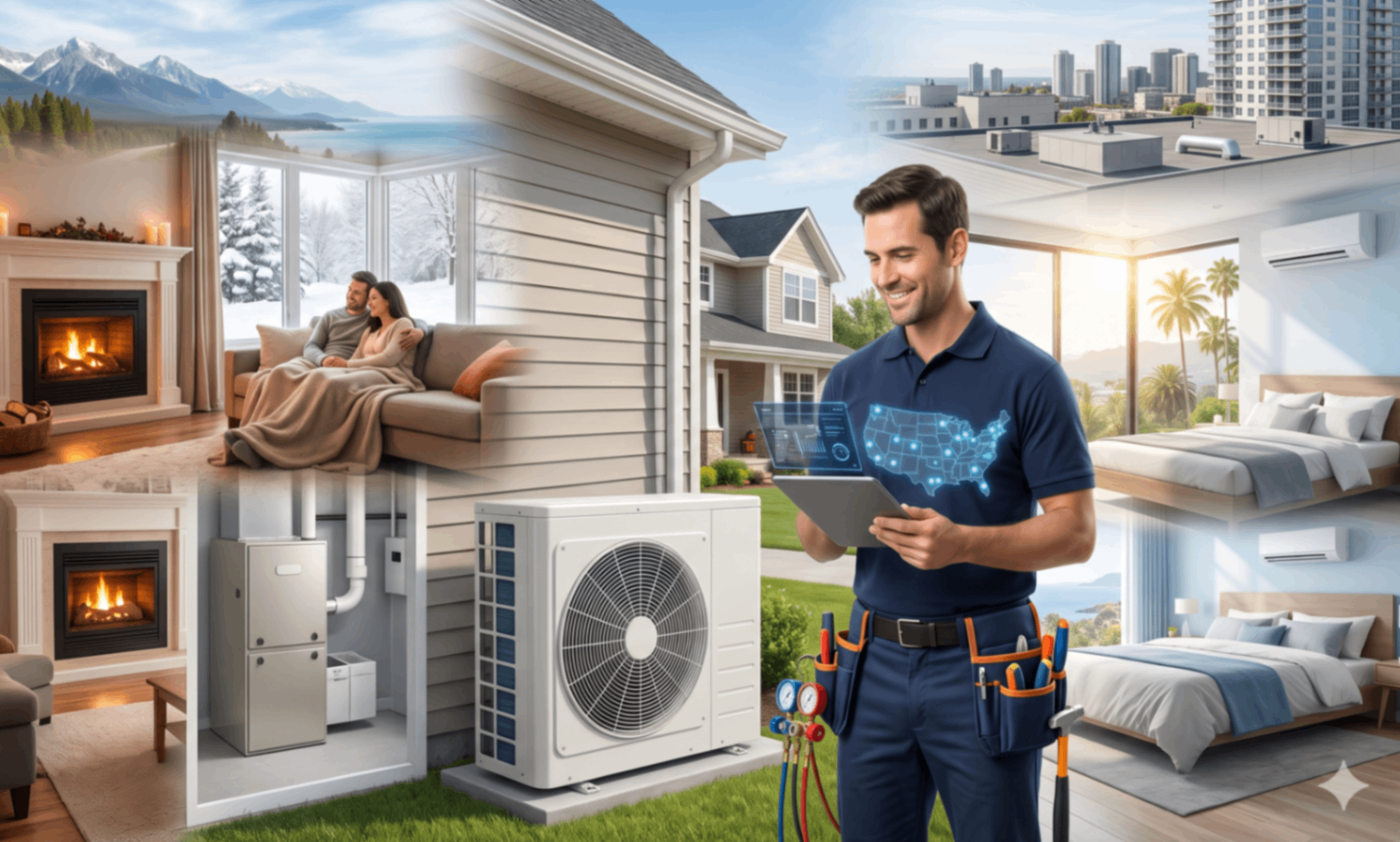 HVAC in Ecru, MS